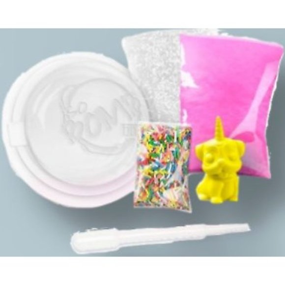 DIY Heart Bath Bomb Kit, Bath Bomb with secret inside, 3 kits - Picture 3 of 3